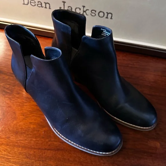 Cole Haan Abbot pull on leather Bootie in black sz 8.5 - Picture 11 of 11